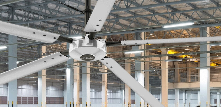 Top 5 Benefits of HVLS Fans for Warehouses