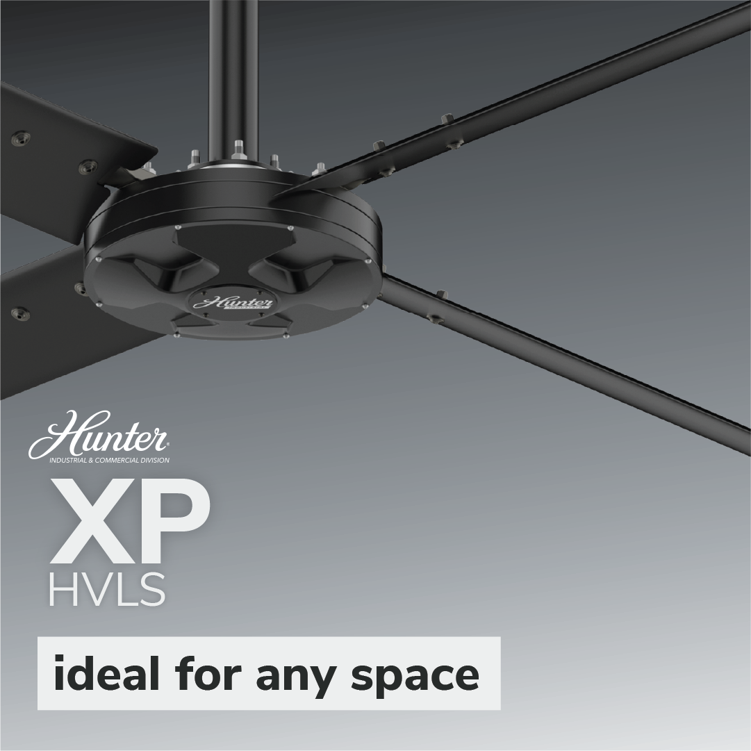 Hunter Industrial Fans XP 10 Foot HVLS Ceiling Fans