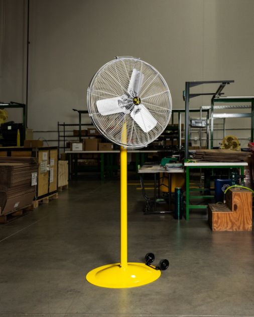 industrial pedestal fan